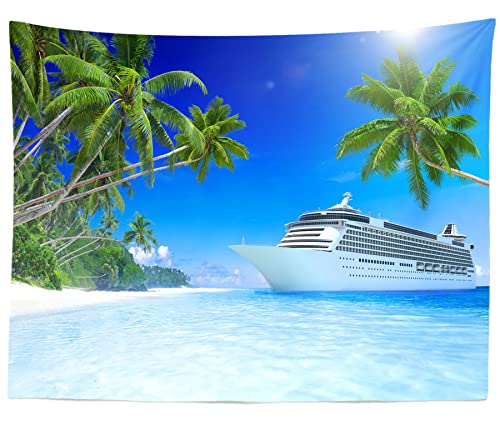 Fondo Fotográfico Tela Barco Crucero 7x5ft BELECO miniatura 5