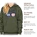 All American Babe Kids' Hoodie - Gift for Daughter - Stars and Stripes Present - Athletic Heather, M