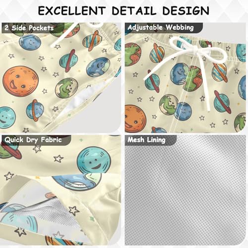 senya Planet Star Boys Swim Trunks Toddler Shorts Swimwear Boardshorts3