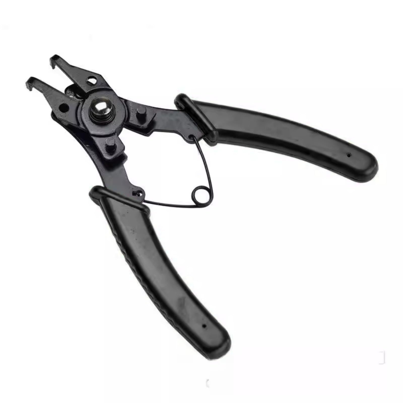 Bbajszx Black 4 In 1 Circlip Pliers Set Snapping Rings Plier With Alloy Construction For Automotive And Mechanical Applications Ergonomic Handle Retaining Rings Tool Circlip Pliers