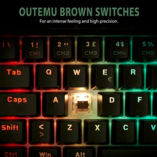 Teclado Gamer Challenge KE-112 Italiano USB RGB miniatura 3