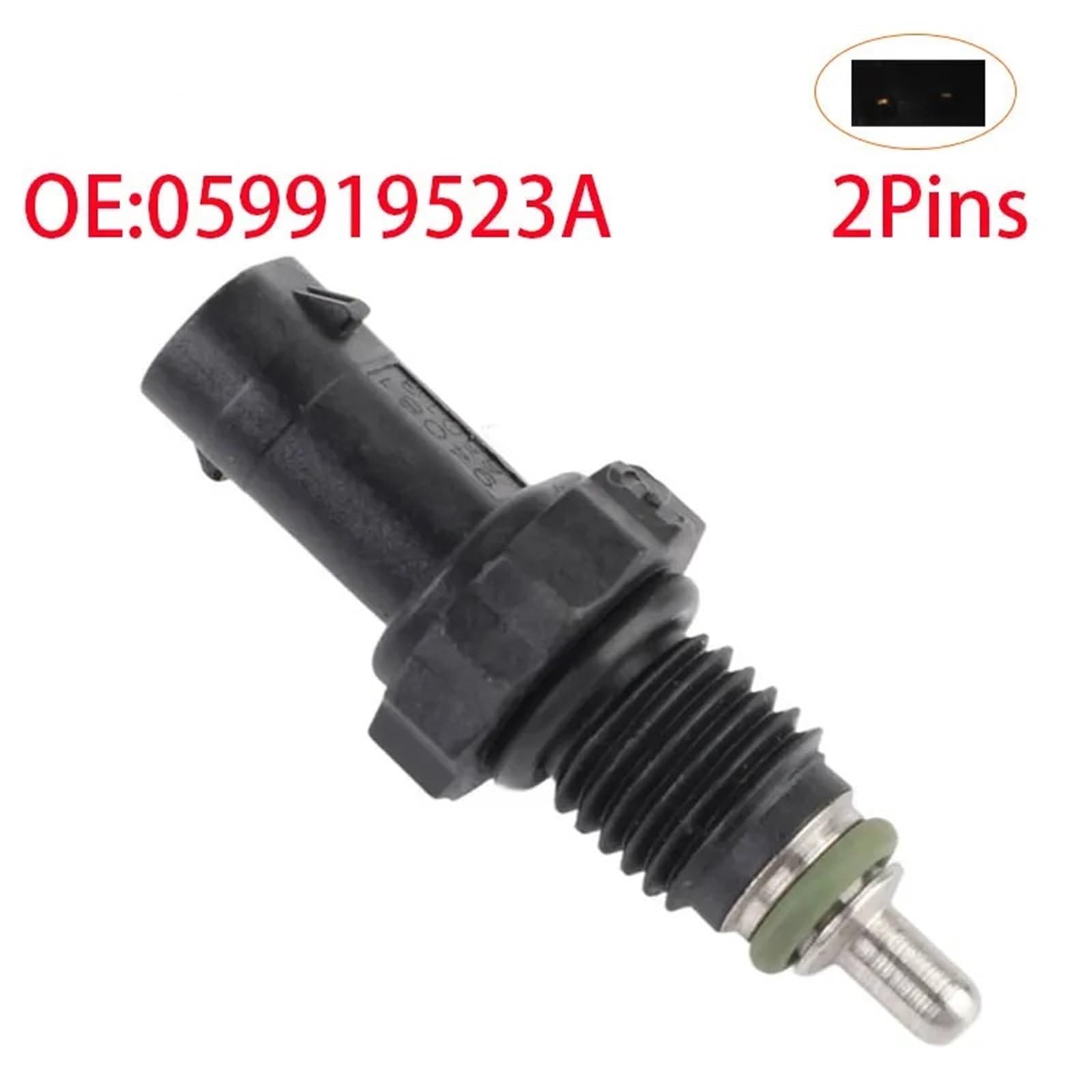 Sensor de refrigerante del motor Sensor de temperatura del refrigerante para Audi, para VW, Seat para Skoda 059919523A