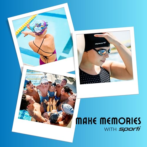 Image of Retro Swim Cap with Flowers - Purple