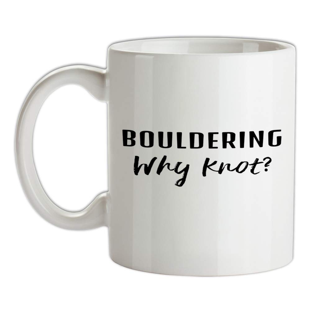 Bouldering Why Knot? - Ceramic Mug for Coffee/Tea