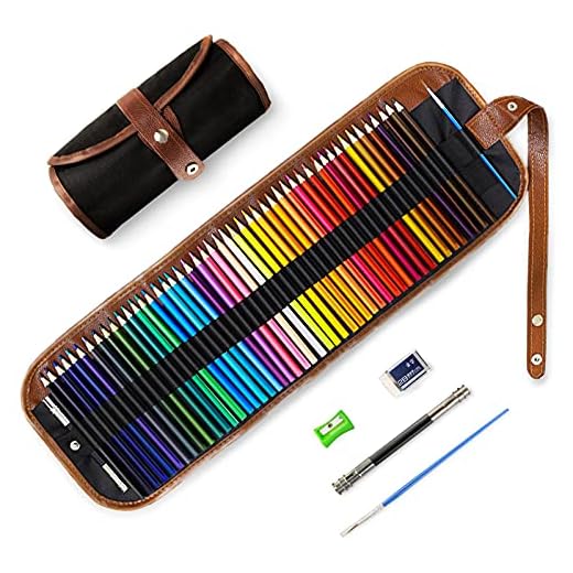 TOYESS Set Lápices de Colores Acuarelables Profesional