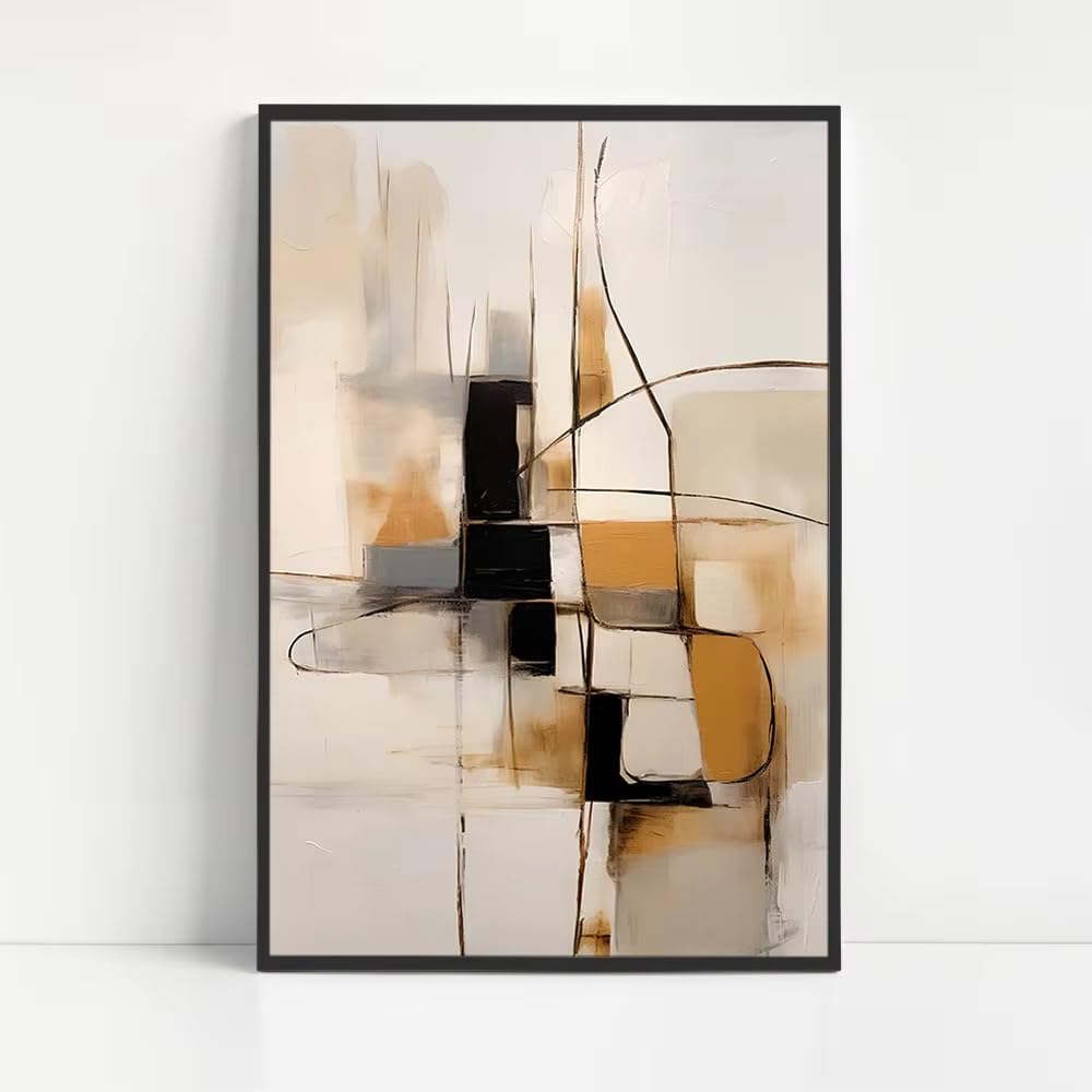 DFZEWKI Abstract Minimal Art Line Club Bar Vintage Posters Wall Art Painting Bedroom Wall Art Prints Ideal(50x75cm(20x30in)/No frame)