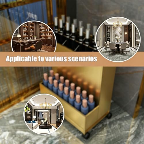 Porte-parapluies design noir en acier robuste pour espaces professionnels - 5