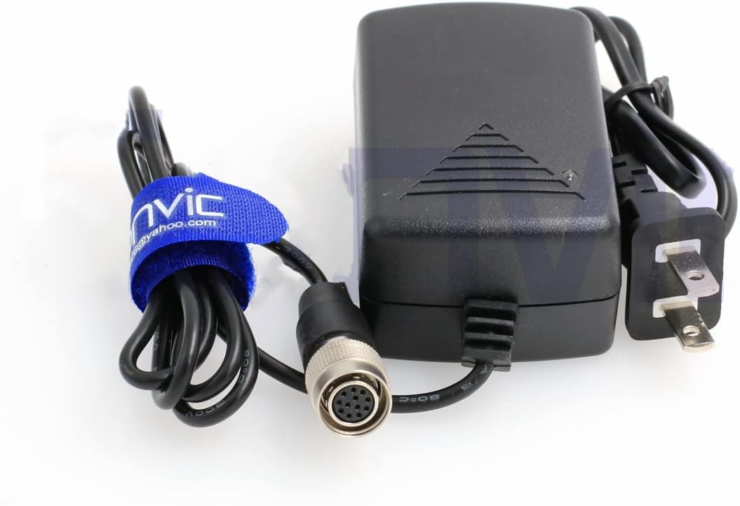 Eonvic12v 2A Power Adapter AC/DC Adaptor with 12 pin Female conntector Cable for Basler Industrial Camera