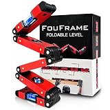 Foldable Level, 28-Inch Multi-function Folding Level Tool Smart Precise Multi-Angle Measuring Tools,