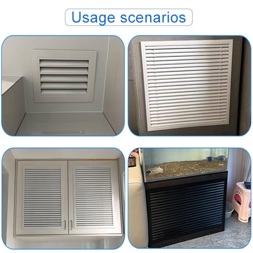 Grille d'aération murale amovible réglable contre la poussière