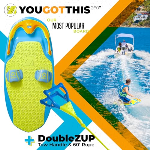 image for ZUP You Got This 260 Board and Handle Combo with EVA Foam Padding, All