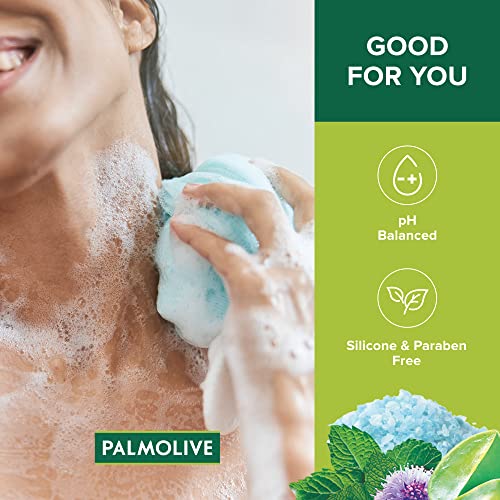 Image of Palmolive Luminous Oil Rejuvenating Body Wash,750ml Pump Bottle & Palmolive Feel The Massage Body Wash, 750ml Pump Bottle, Body Scrub based Shower Gel Bottle