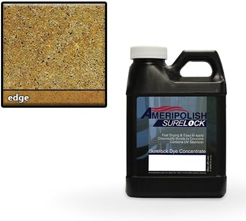 AmeriPolish Surelock Concrete Dye (1 Gallon, Gold)