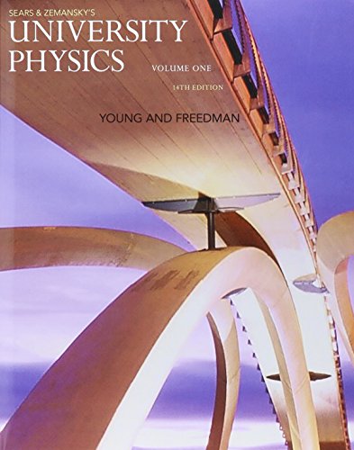 University Physics with Modern Physics, Volume 1 (Chs. 1-20) and Mastering Physics with Pearson eText & ValuePack Access Card (14th Edition)