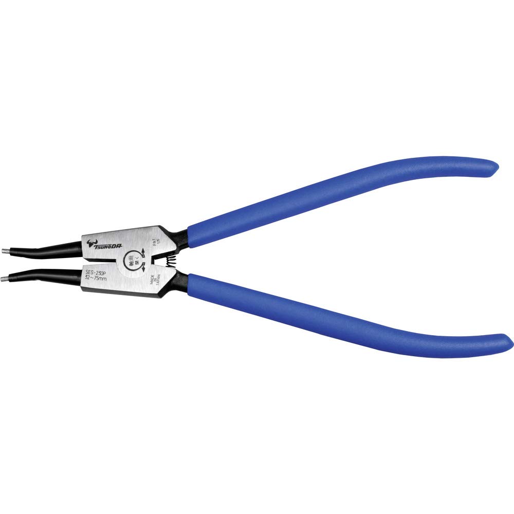 りっぴー Tsunoda SES-230P Snap Ring Pliers (Straight) 9-Inch
