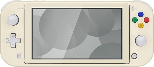 Vista 3 de eXtremeRate Carcasa de repuesto para Nintendo Switch Lite, carcasa para controlador de mano NSL con protector de pantalla, funda personalizada