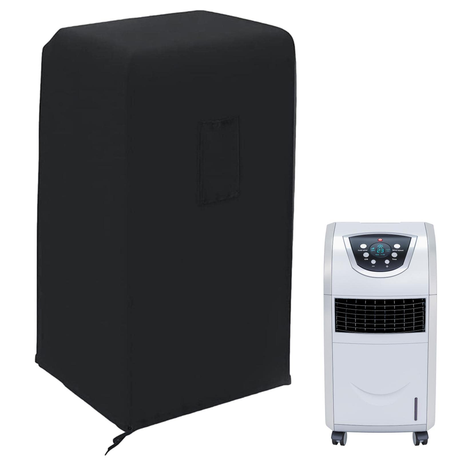 Voiakiu Black Air Conditioner | For Air Conditioners,Ac Mobile Home Air Conditioner Oxford Cloth For Ac Protection