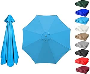 Ersatzbezug Für Terrassenschirm - 2.0-3.5m Für 6/8 Rippen Schirme