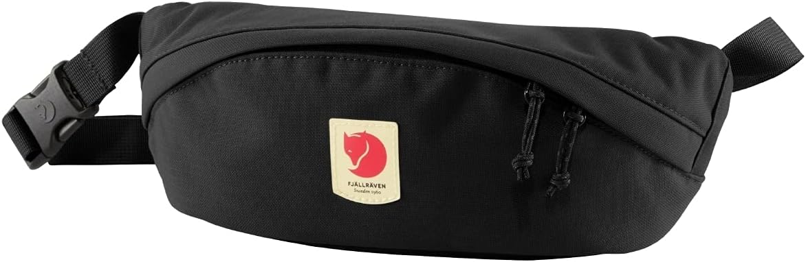 Ulvo Hip Pack Medium - Tejido impermeable Bergshell, almacenamiento duradero, cinturón ajustable: senderismo, viajes