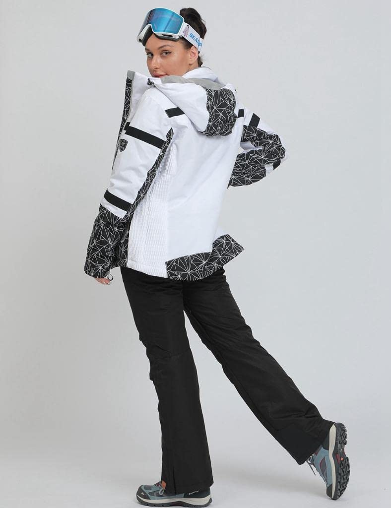 GS SNOWING Damen Mit Kapuze Mit Kapuze (2er Pack)