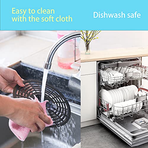 Air Fryer Replacement Grill Pan Fit For Power Dash Chefman 3.7 Qt Air Fryers,Non-Stick Fry Pan, Dishwasher Safe - 7.87 In #TOP4