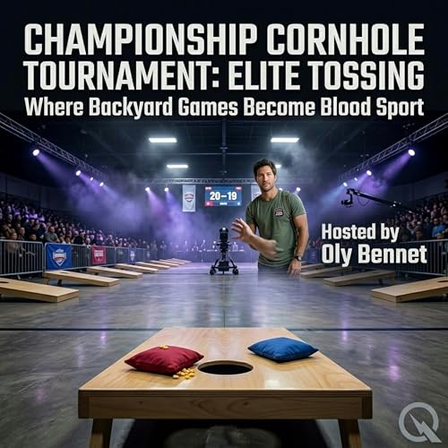 『Championship Cornhole Tournament - Airmails, Slideshows, and the Absurd Physics of a Perfect Toss』のカバーアート