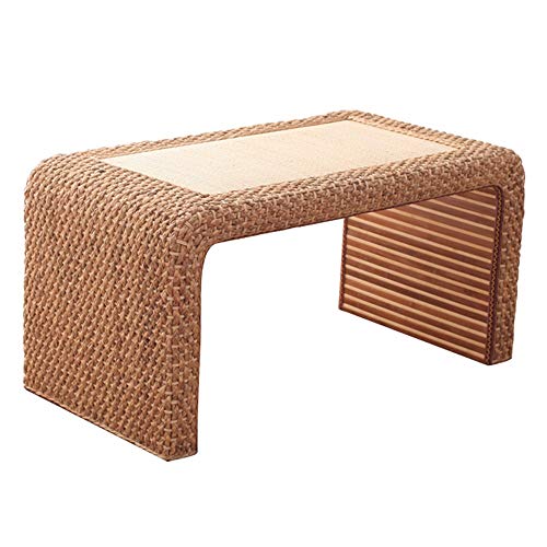 HOIHO Tatami Zen Coffee Table Zen Handmade Rattan Tea Table Japanese R