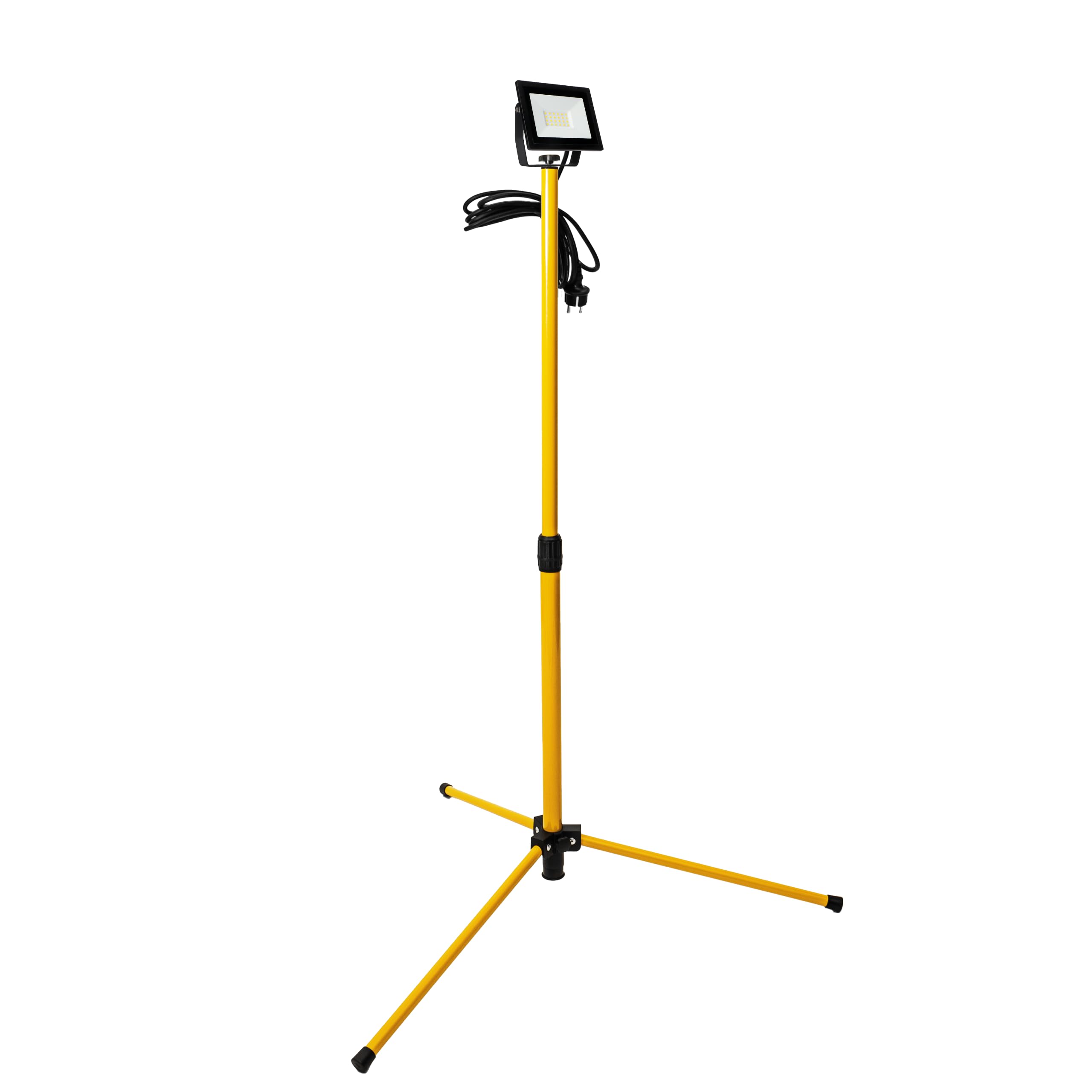 LED's work 0310651 LED-Arbeitsstrahler mit 1,2m Stativ 20W neutralweiß IP54 2,5 m Zuleitung