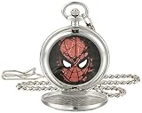 Marvel Men's W001746 Spider-Man Analog-Quartz Pocket Watch