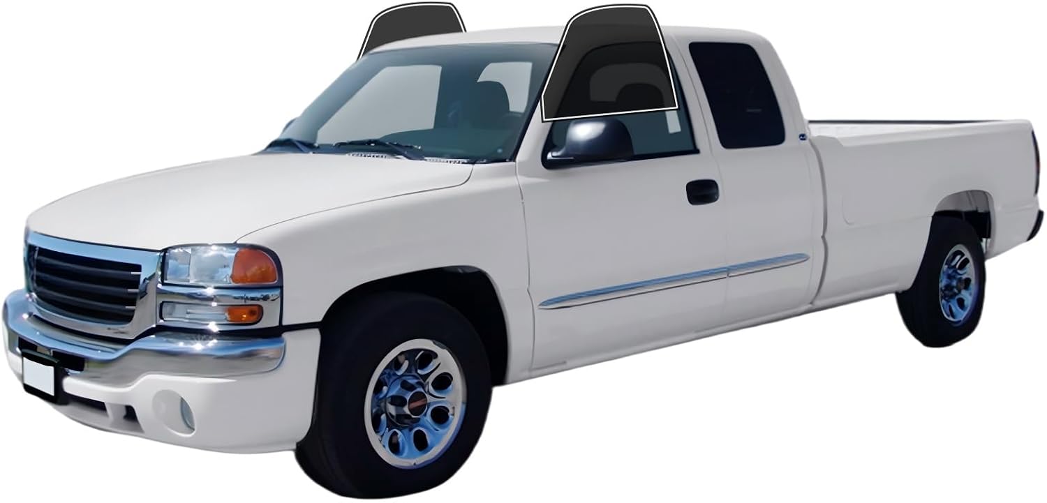 Precut Window Tint Film for GMC Sierra 1500 Extended 1999-2006 All Side+Rear Windshield 10% VLT 2Ply Anti-Shatter, UV Block, Privacy Protection, Easy Install, No Trimming Needed,Glare Reduction