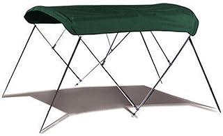7.6 oz Green 4 Bow Round Tube Boat Bimini TOP Sunshade Compatible for Veranda Vertex 25RL 2015