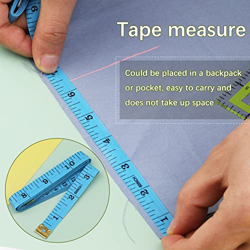 Kollase Sewing Rulers, 3 Pcs Acrylic Quilting Rulers, Square Quilting Rulers And Templates, Fabric Ruler, Sewing Rulers And Guides For Fabric, Square Rulers 4.5''/6''/9.5'', With Anti-Slip Grips #TOP4