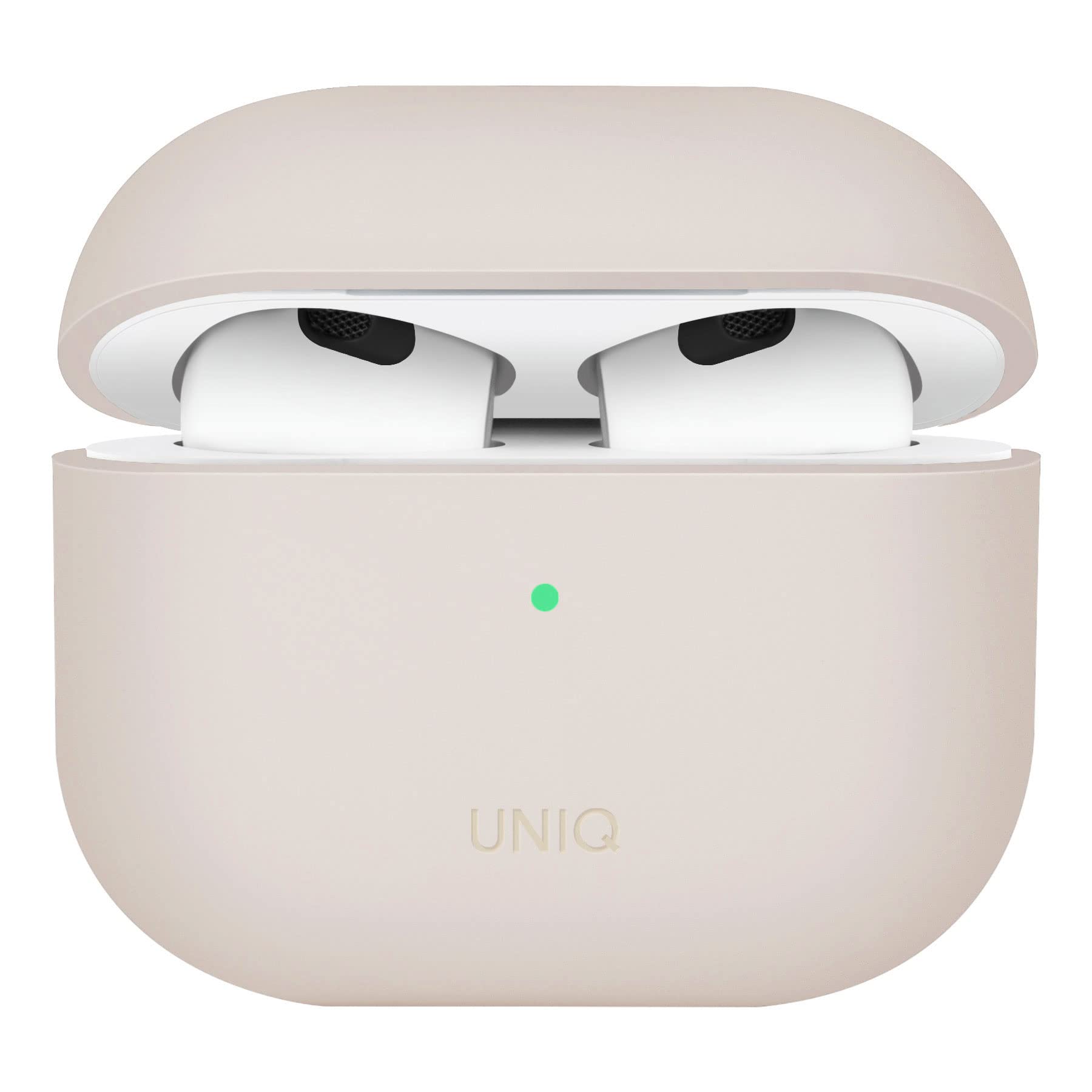 AirPods (第3世代) + UNIQ LINO ケース Amazon | AirPods 3 ケース Airpods 第3世代 ワイヤレス充電対応