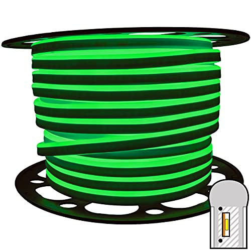 Tira de luz LED verde SMD - 45 m - 120 V miniatura 2