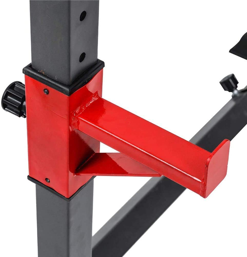 Supporto per Squat Rack Regolabile E Resistente, Supporto per Sollevamento Pesi, Supporto Multifunzione per Bilanciere Domestico, Allenamento della Forza, Palestra Domestica, Multi