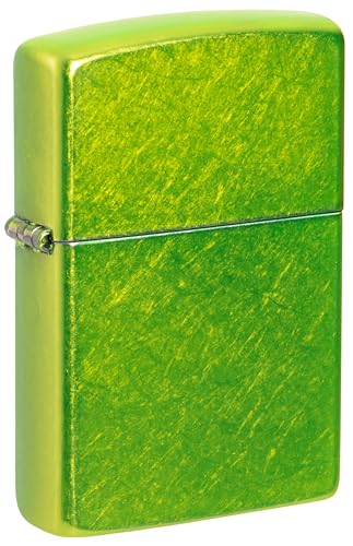 Image of Zippo Classic Lurid Windproof Lighter - Bright Translucent Finish with Zippo Logo, Refillable, (Bis Certified)