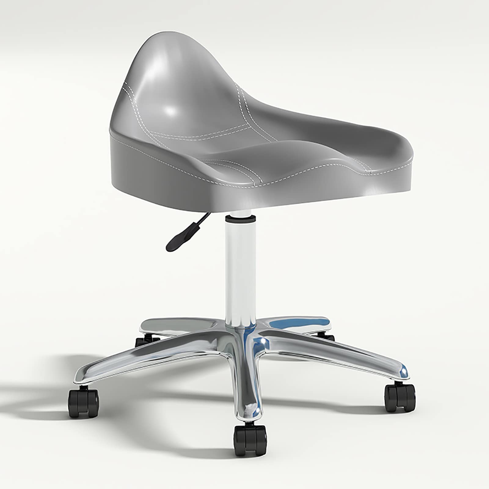 Tabouret de selle ergonomique pivotant pour soulager le dos