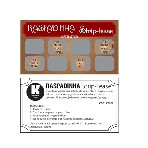 RASPADINHA DO AMOR (RASPADINHA STRIPTEASE)