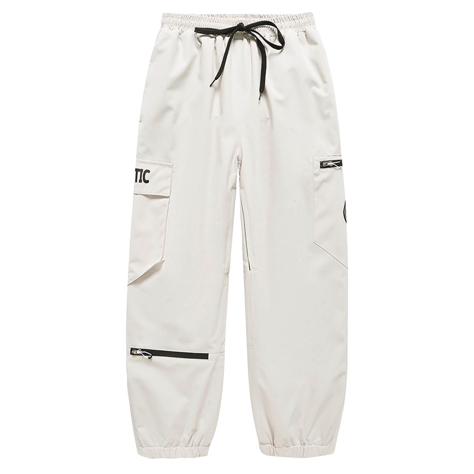 Generico Pantaloni da Neve Uomo Impermeabili Baggy Snowboard Pants Tecnici Pantaloni Sci Invernali Pantalone Neve Caldo Salopette per All'Aperto