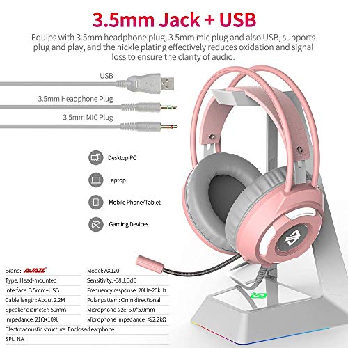 Haut-Gamme Ajazz AX120 Casque Lumineux 3.5mm Audio Connecteur USB 50mm Surround Bass Bas Headphone omnidirectional… - Les Beatles, Paul McCartney, John Lennon, RIngo Starr, George Harrison Haut-Gamme Ajazz AX120 Casque Lumineux 3.5mm Audio Connecteur USB 50mm Surround Bass Bas Headphone omnidirectional… – Image 7