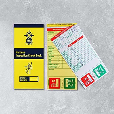 Good to Go Safety 51325 Harness Check Book Cover