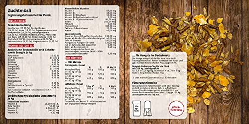 marstall Premium-Pferdefutter Zuchtmüsli, 1er Pack (1 x 20 kilograms)