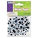 Creativity Street 344602 Wiggle Eyes Assortment, Assorted Sizes, Black, 100/Pack