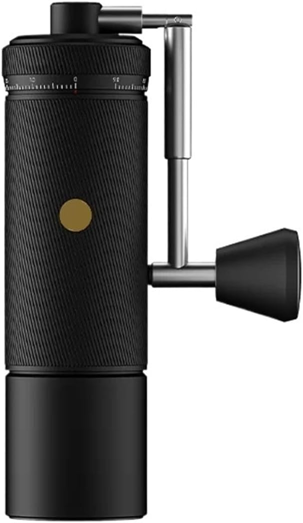 Manual Coffee Grinder External Adjustment 0.015mm Burr Inside Hand Grinder