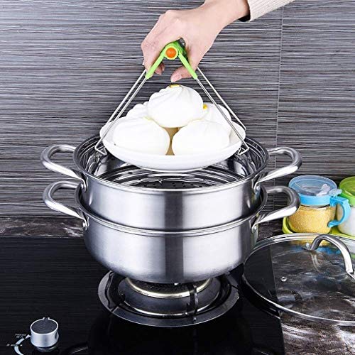 Casserole en acier inoxydable multicouche avec couvercle en verre durable