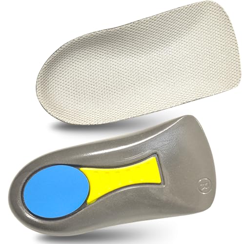 Plantar Fasciitis Heel Cup for Heel Pain, Flat Feet, Max Shock Absorption 【Upgraded Version】 Heel Inserts for Knee Back Women and Men Heel Pain Relief (Color 7, W 12-14 / M 10-14.5)