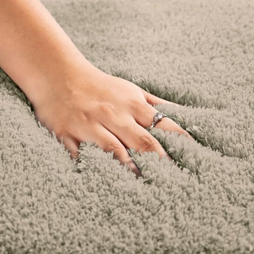 Image of Soft Absorbent Doormat for Home Entrance, Anti-Skid Washable Door Mat for Bathroom, Kitchen & Living Room, Quick Dry Floor Mat, Beige