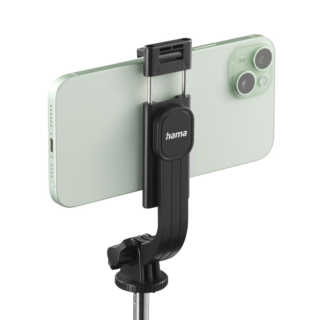 Hama Statyw do Telefonu, Uchwyt Selfie Stick z Pilotem Bluetooth, Ultralekki, Teleskopowy, Wysuwany do 70 cm, Odporny na Skręcanie, Idealny do Podróży i Streamingu