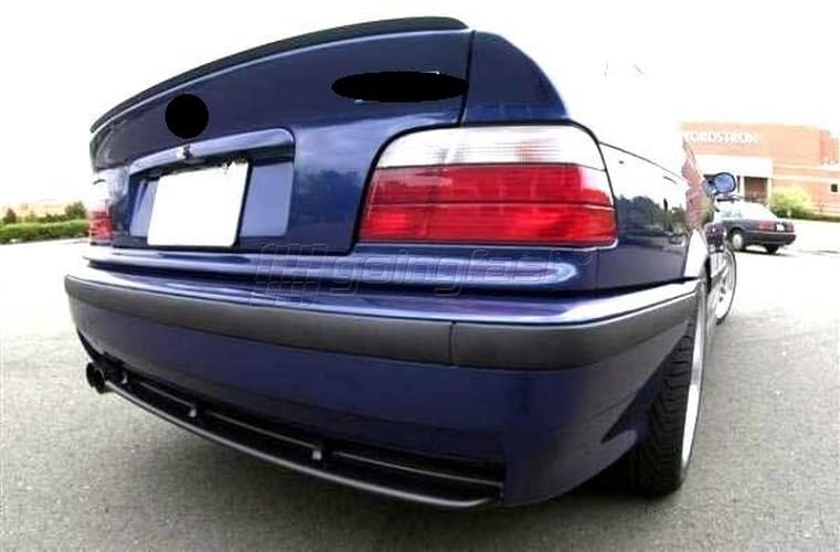Becquet pour BMW Série 3 E36 Coupé de 1992 à 1999 spoiler aileron noir style sportif de coffre
