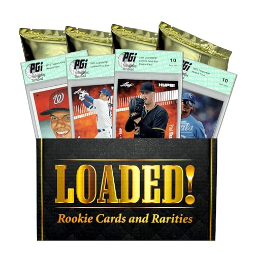 LOADED! PGI 10 Baseball Box: 4 Rookie Cards & Rarities - Paul Skenes Shohei Ohtani Soto Witt and more